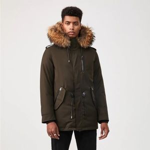 MACKAGE NEW Seth-DR Parka - Army MENS JACKET